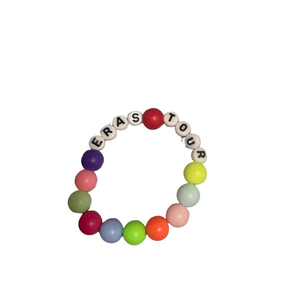 Multicoloured Taylor Swift Eras Tour Friendship Bracelet